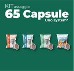 Tasting Kit 75 capsules Uno System*