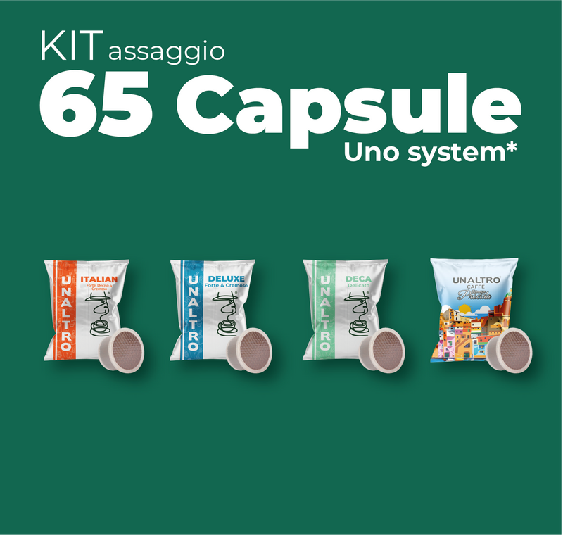 Tasting Kit 75 capsules Uno System*