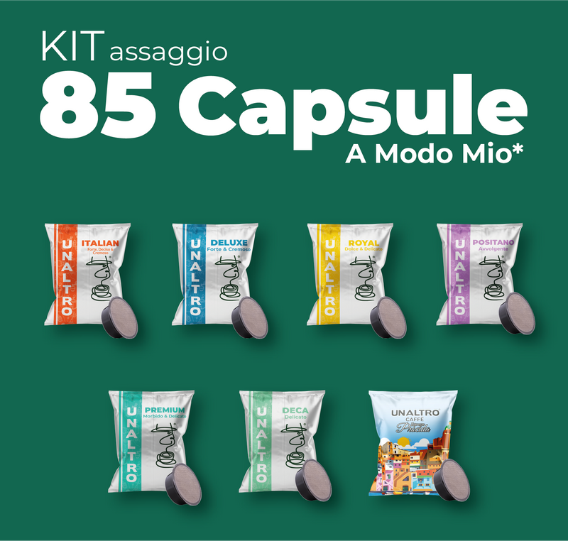 Tasting kit 96 capsules A Modo Mio*