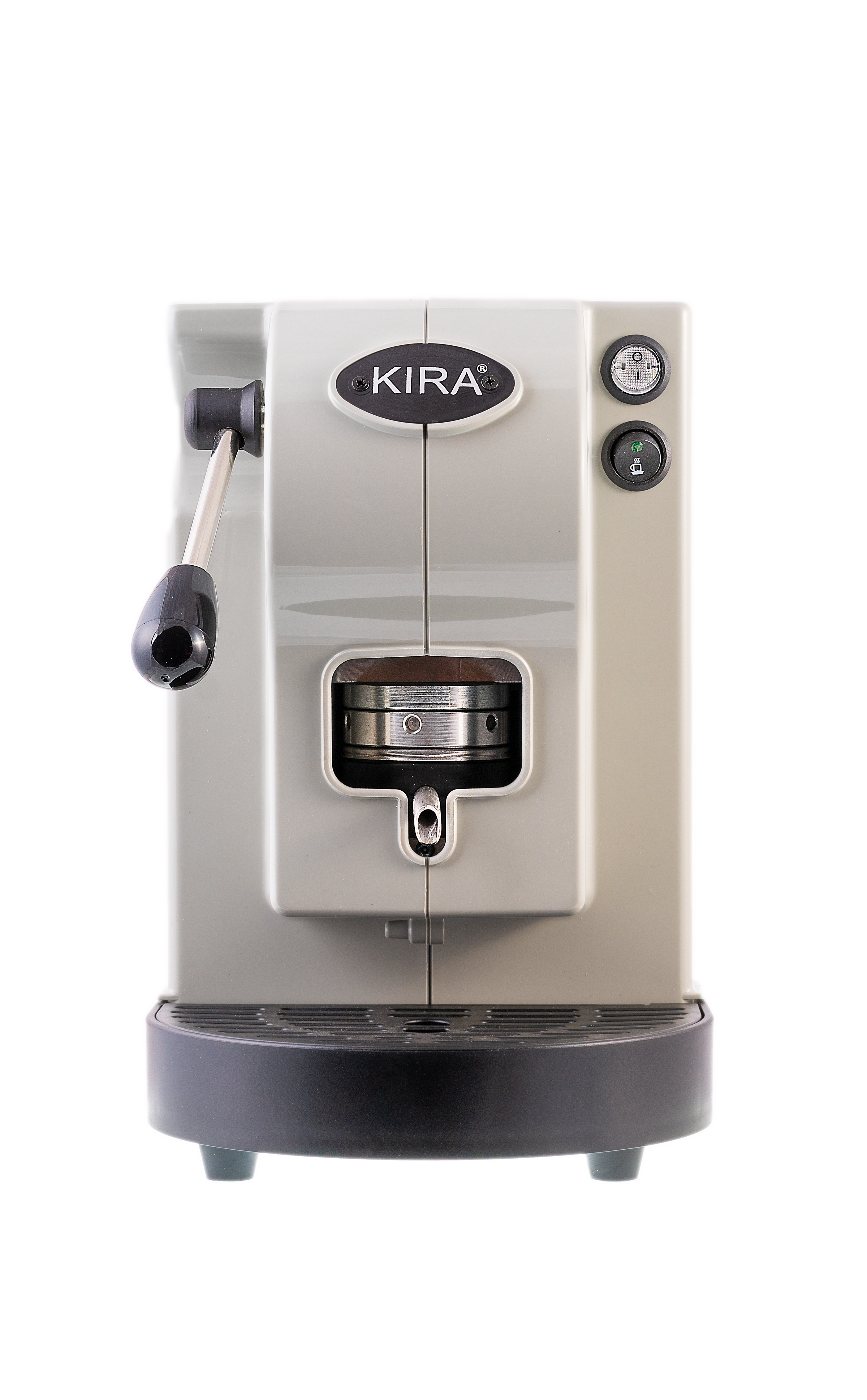 KIRA ® - Coffee machine ESE 44mm pods - Dove Gray colour – unaltrocaffeshop