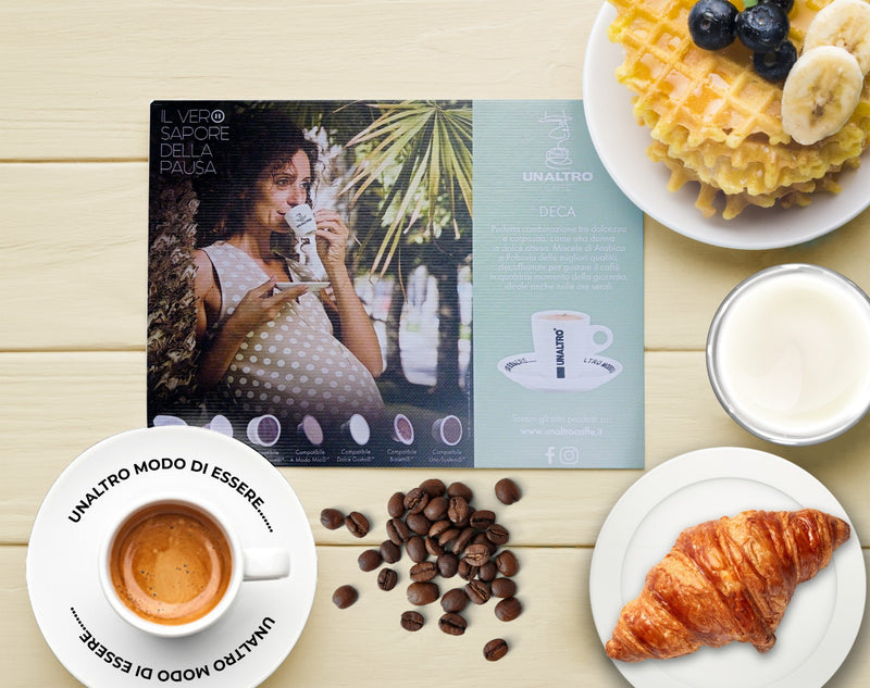 Breakfast placemats. Available in 6 models.