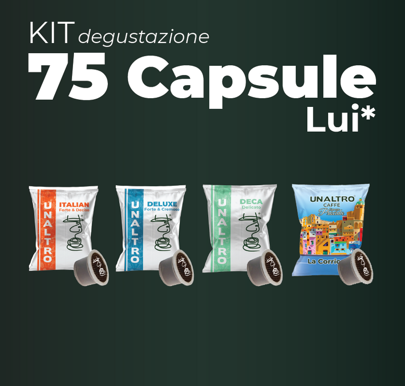 Tasting Kit 75 capsules LUI® -FIORFIORE®- MARTELLO®