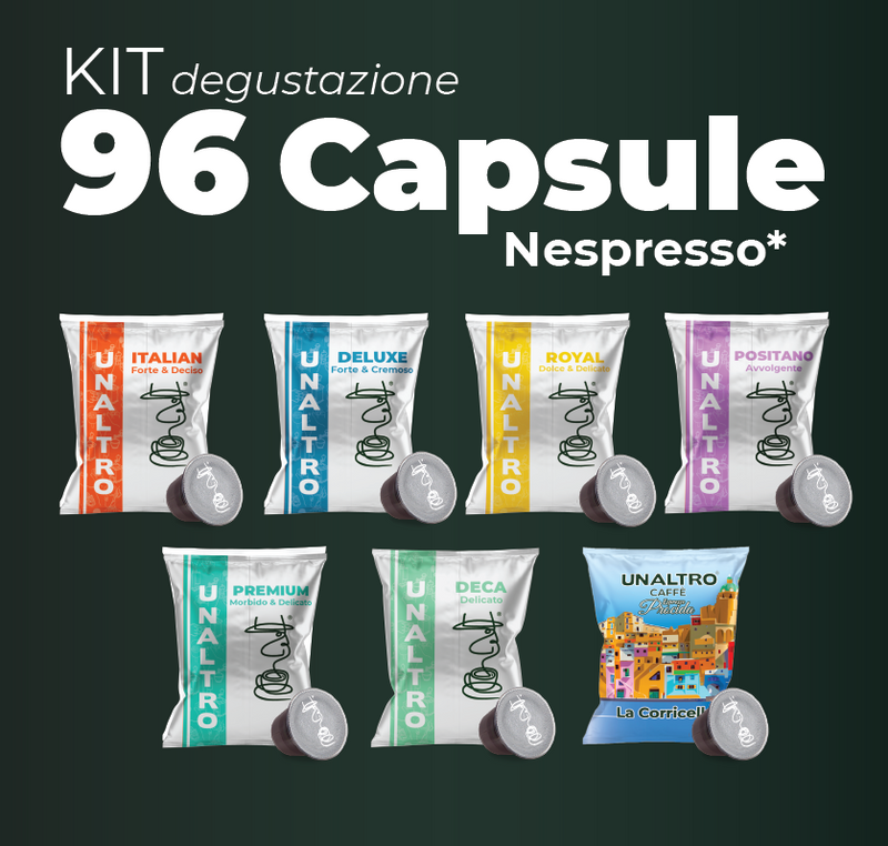 Tasting Kit 96 Nespresso capsules*