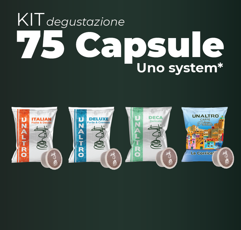 Tasting Kit 75 capsules Uno System*